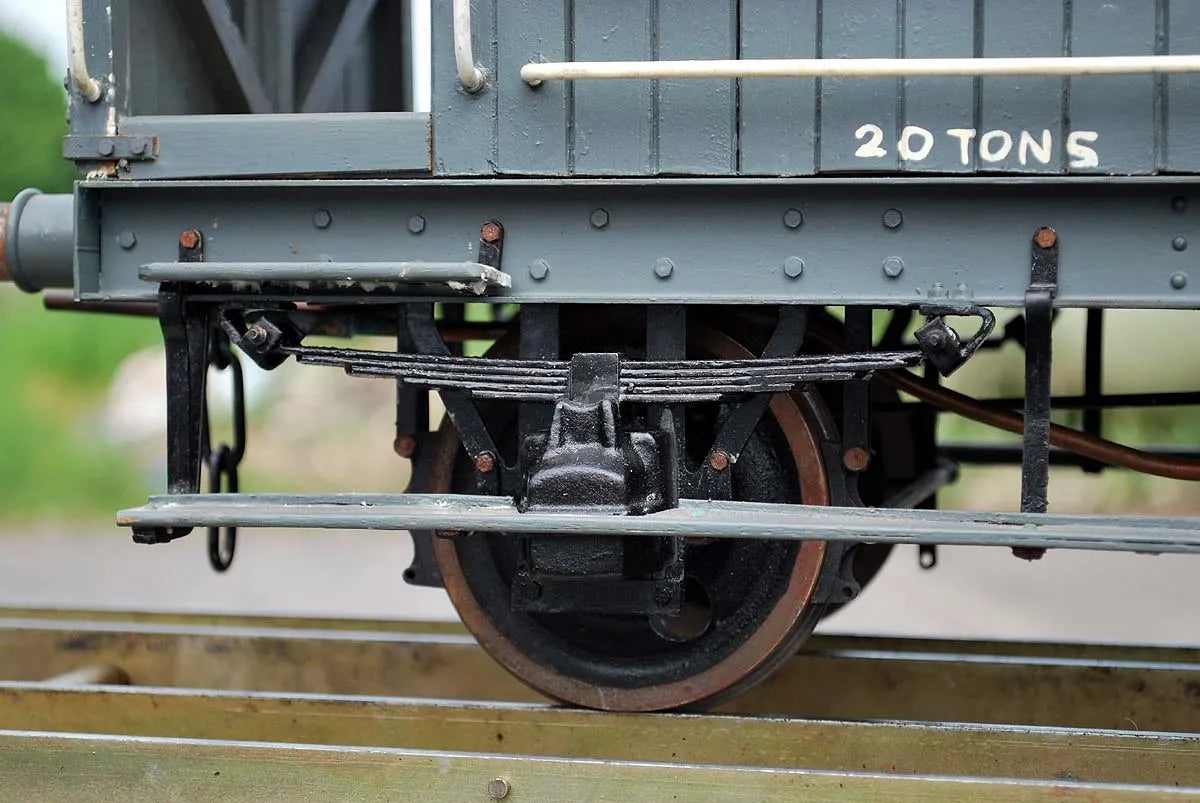 5 inch gauge LMS brake van