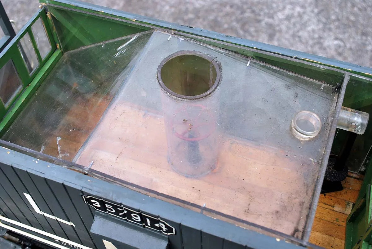 5 inch gauge LMS brake van