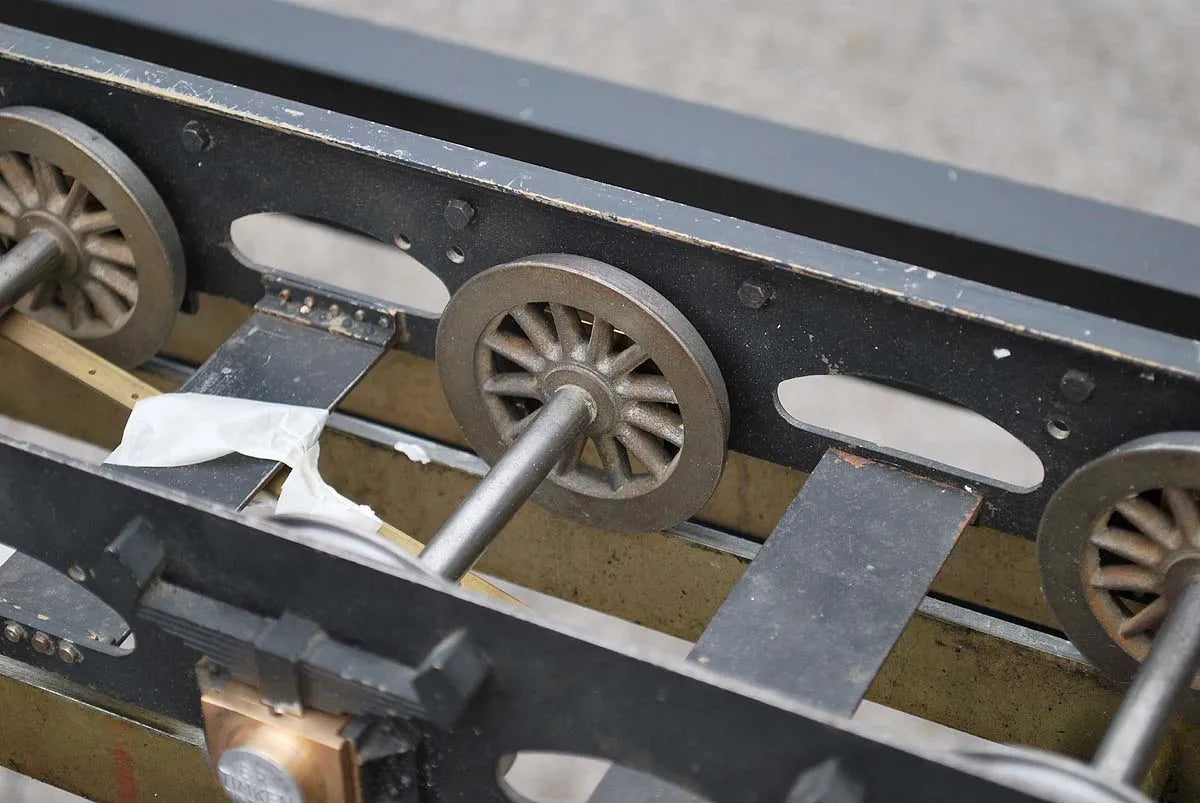 3 1/2 inch gauge part-built BR 9F 2-10-0