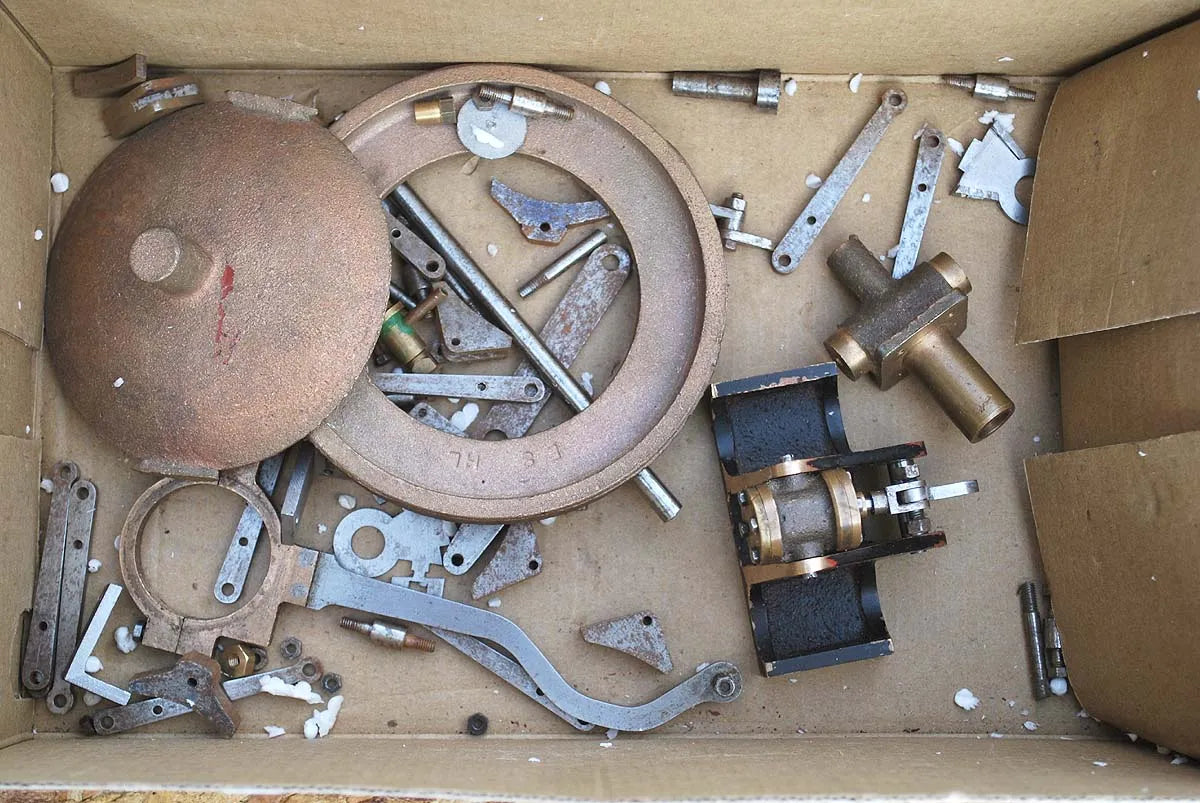 3 1/2 inch gauge part-built BR 9F 2-10-0