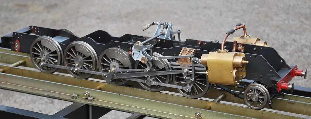 3 1/2 inch gauge part-built BR 9F 2-10-0