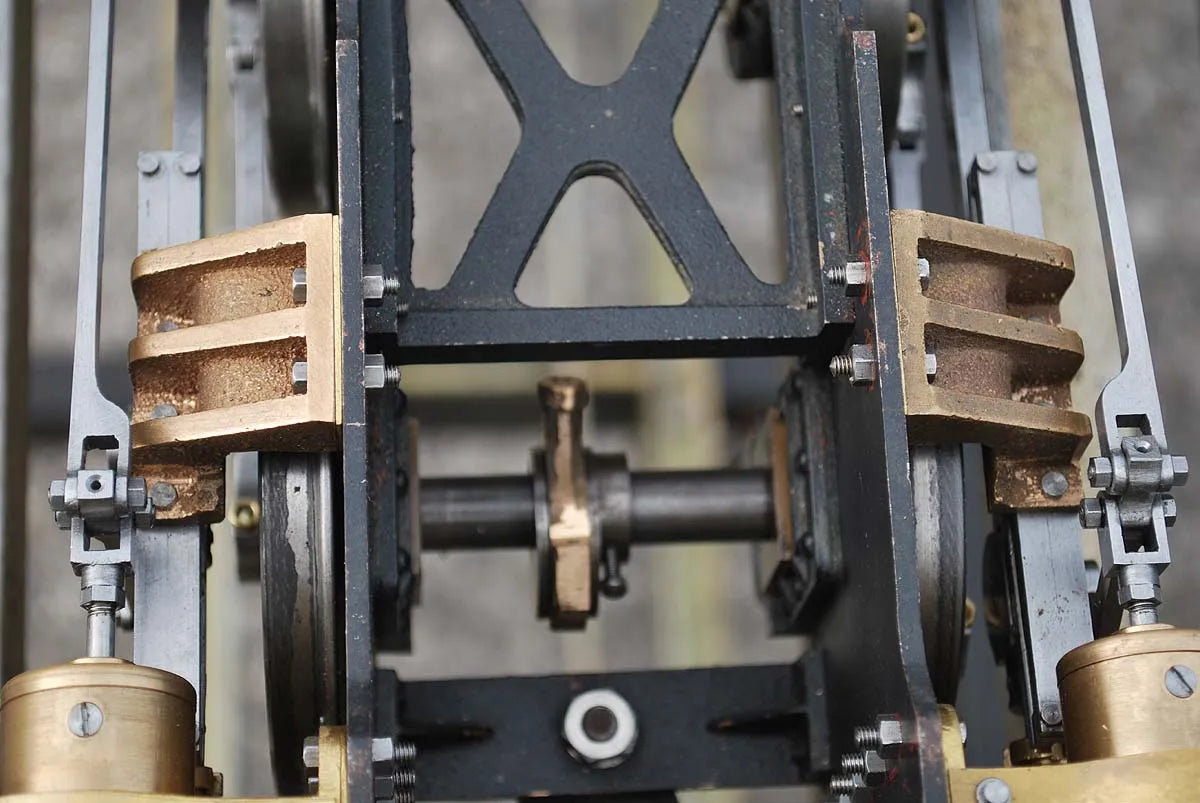 3 1/2 inch gauge part-built BR 9F 2-10-0