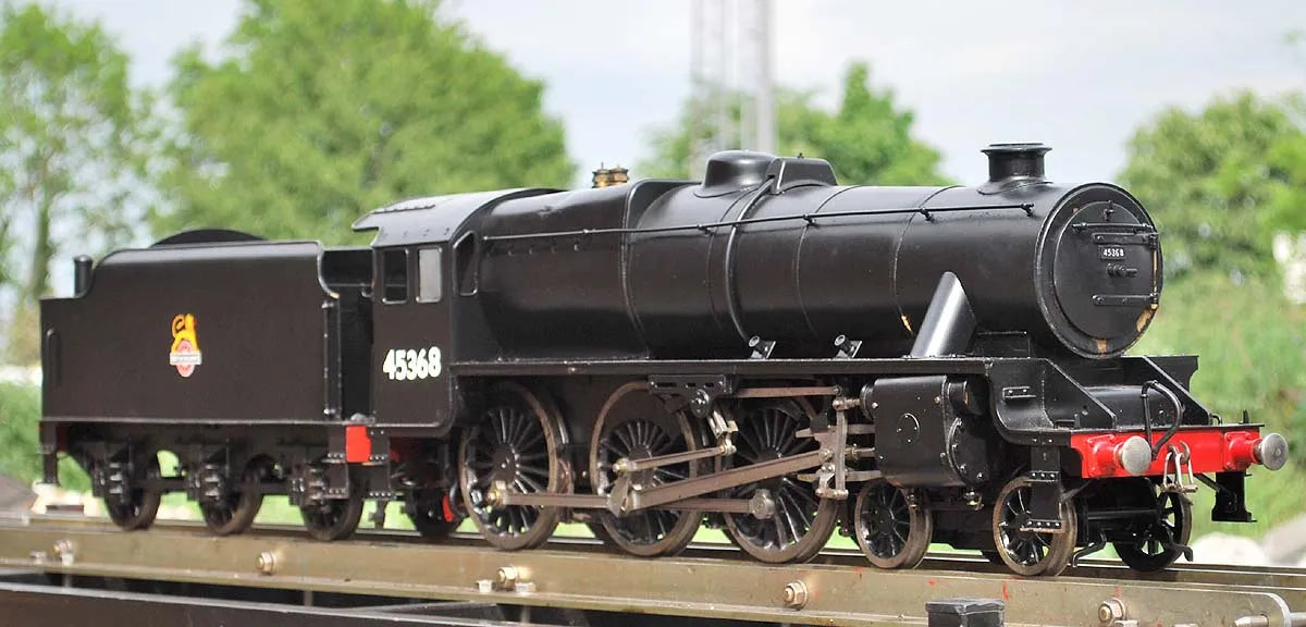 3 1/2 inch gauge Black 5