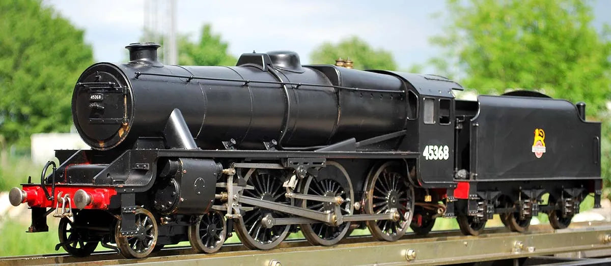 3 1/2 inch gauge Black 5