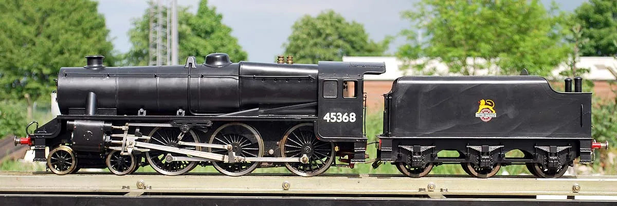 3 1/2 inch gauge Black 5
