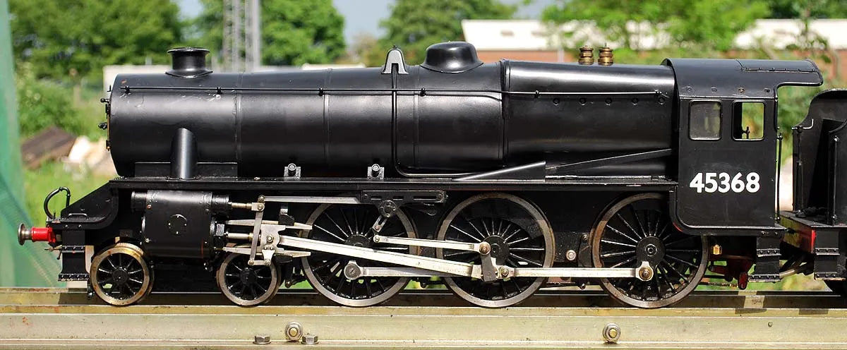 3 1/2 inch gauge Black 5