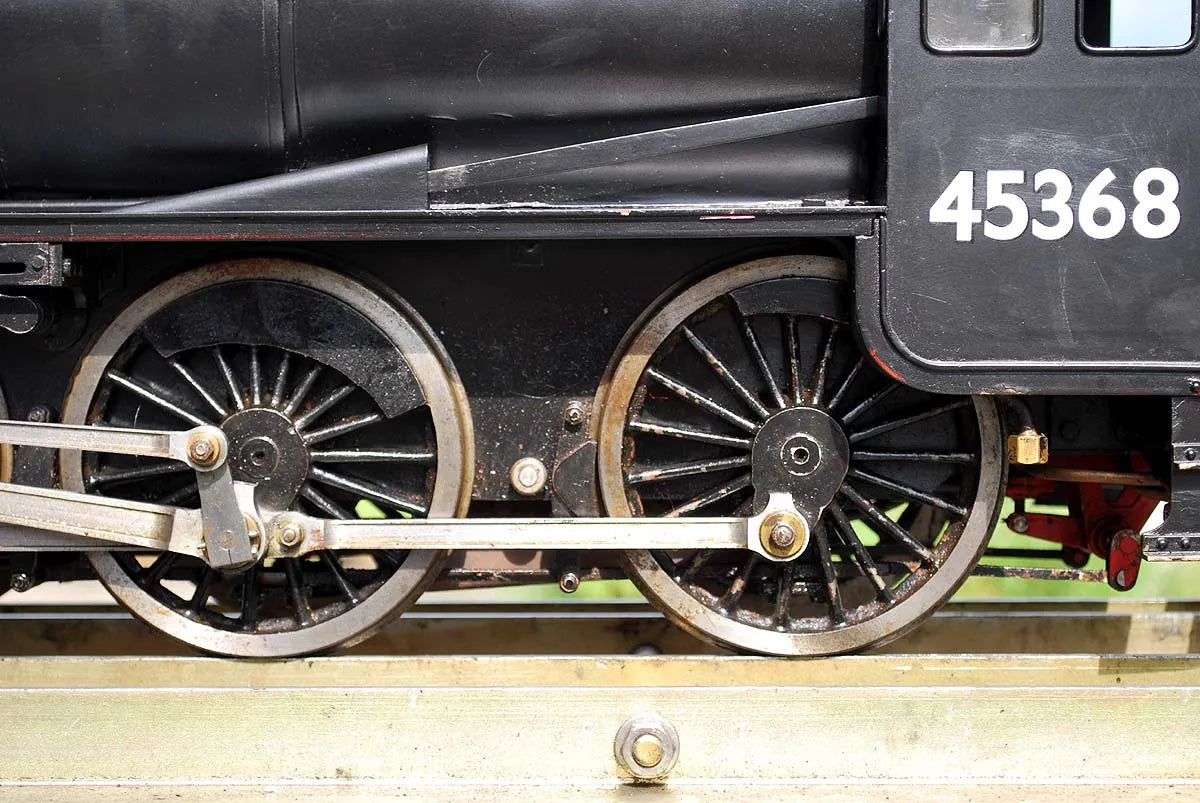 3 1/2 inch gauge Black 5