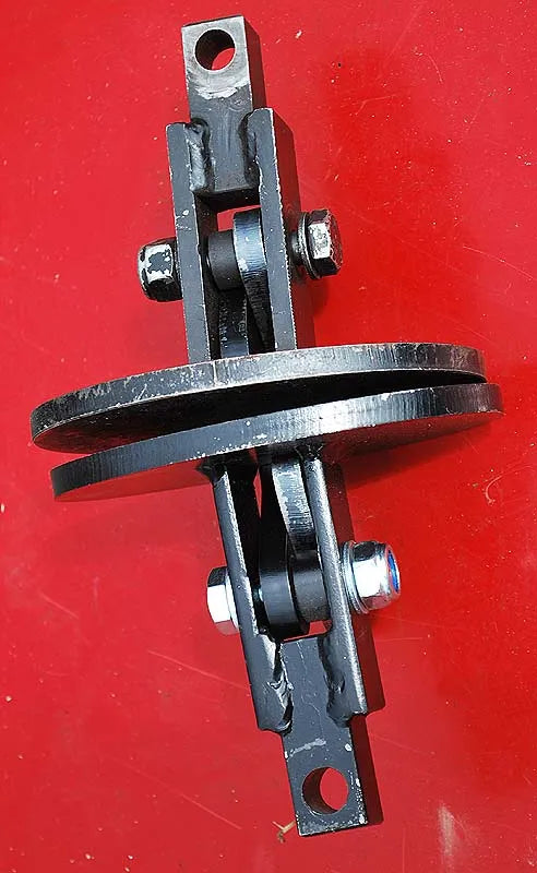 Pair 7 1/4 inch gauge chopper couplings