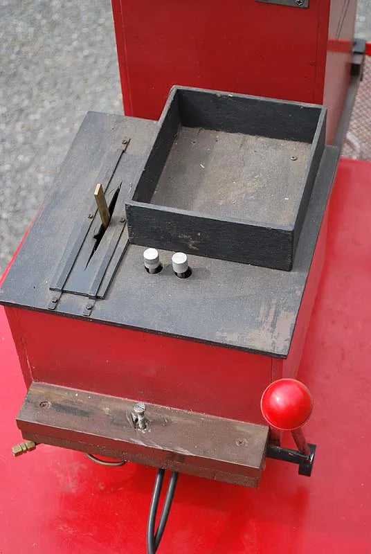 Ground level 5 inch gauge driving truck