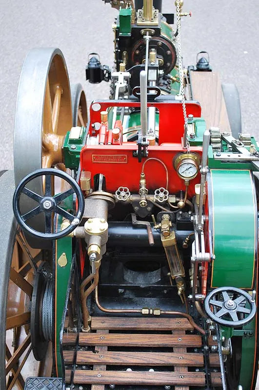 4 inch scale Burrell agricultural engine
