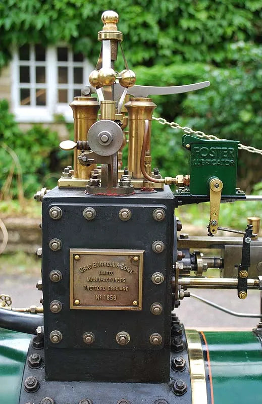 4 inch scale Burrell agricultural engine