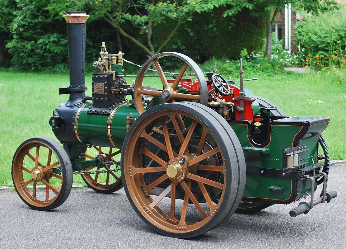 4 inch scale Burrell agricultural engine