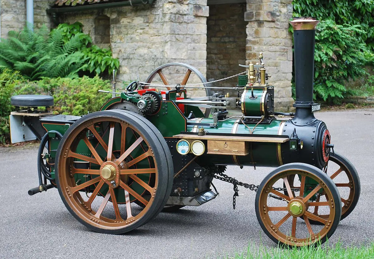 4 inch scale Burrell agricultural engine