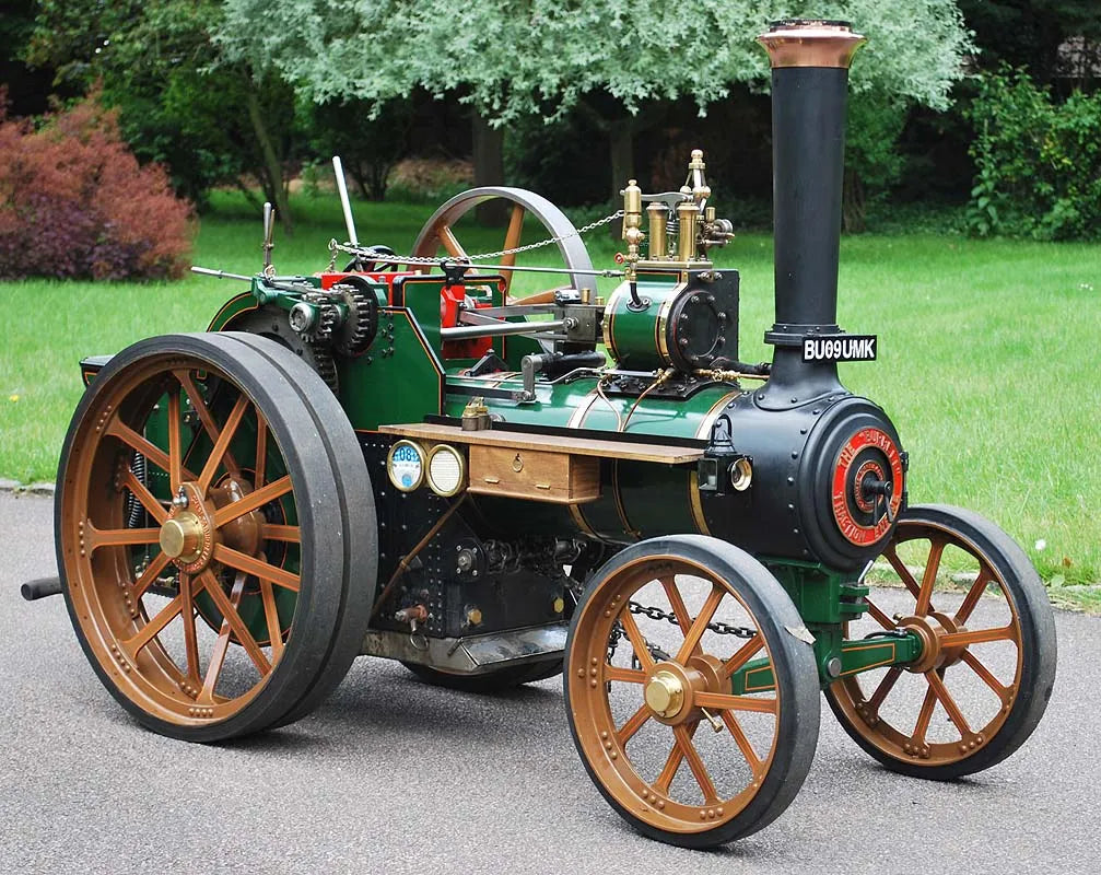 4 inch scale Burrell agricultural engine