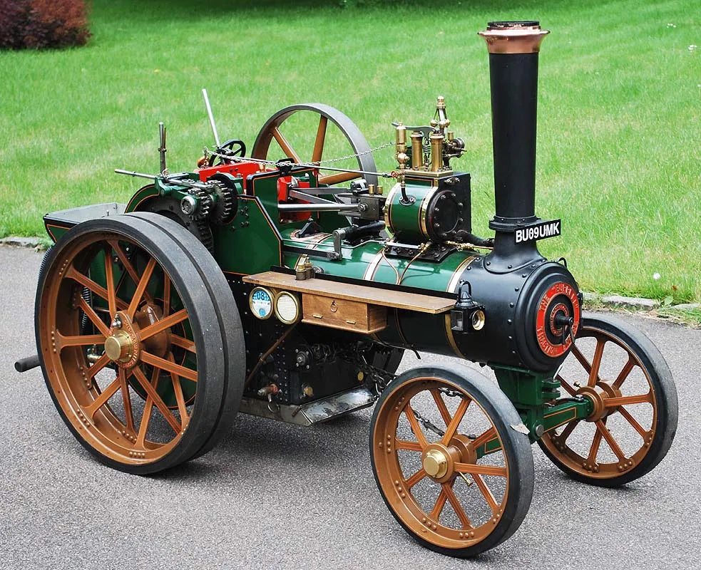4 inch scale Burrell agricultural engine