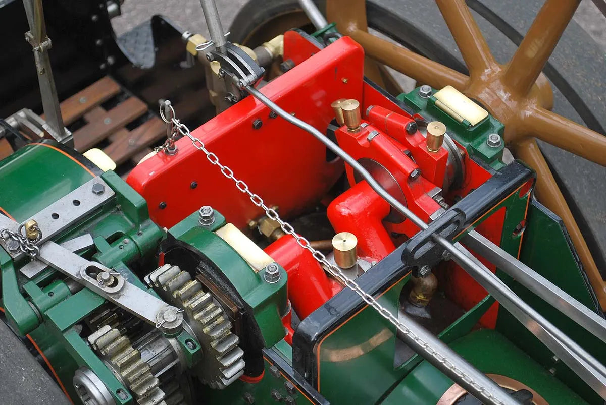 4 inch scale Burrell agricultural engine