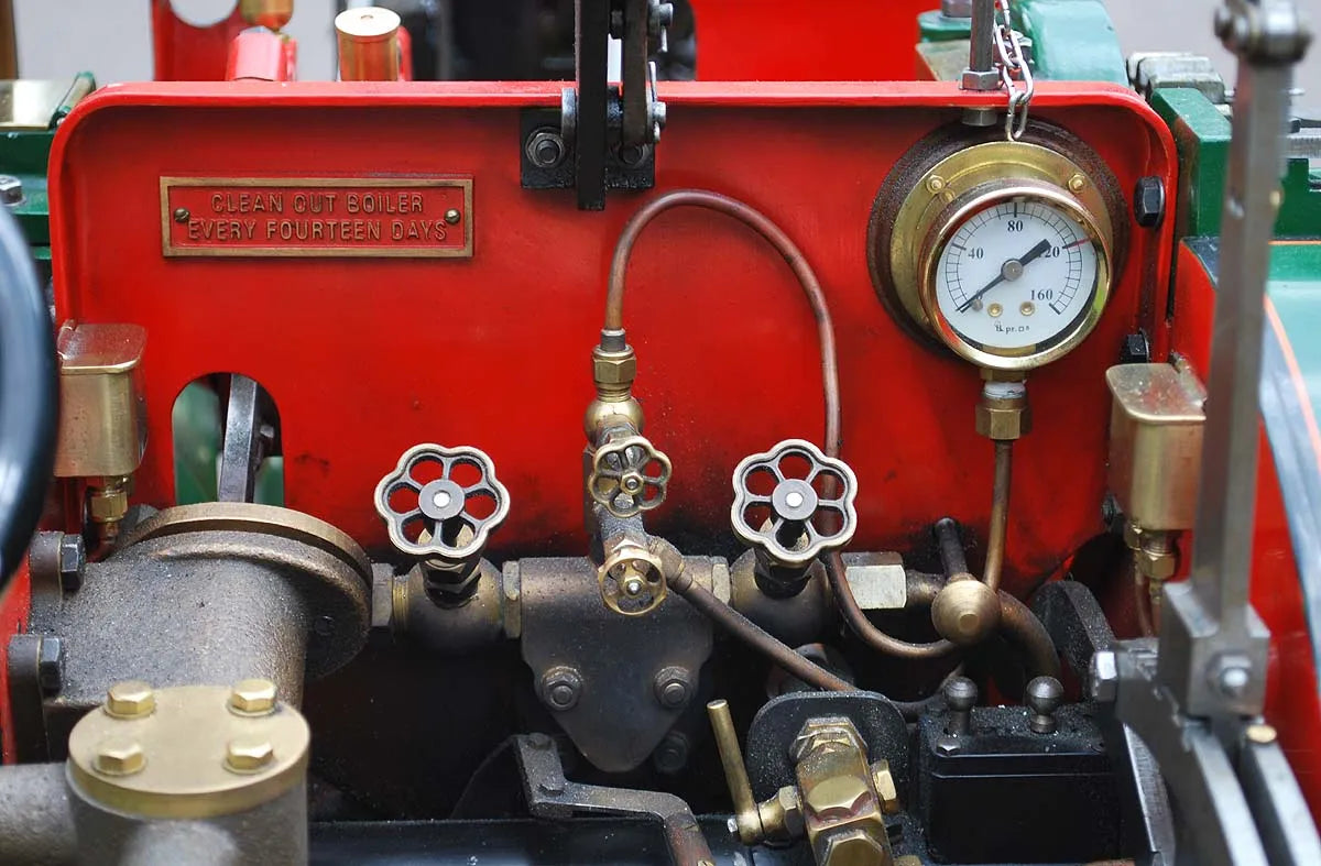 4 inch scale Burrell agricultural engine