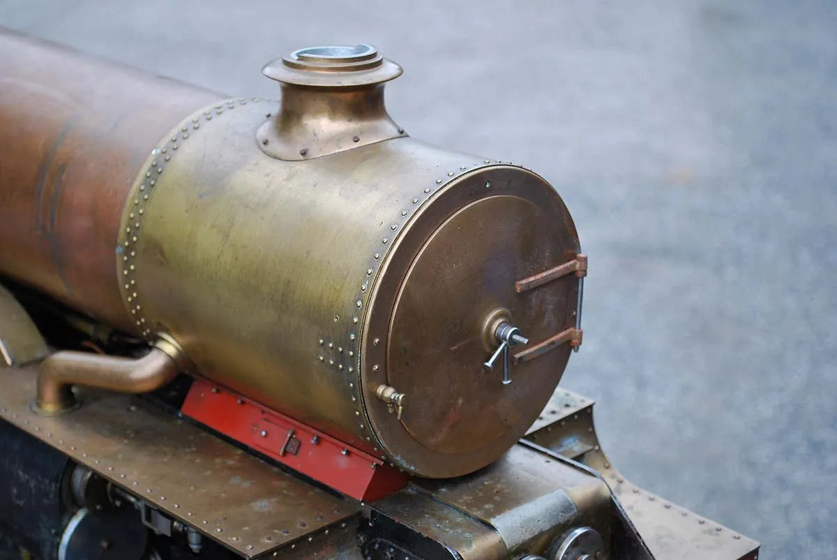 Part-built 5 inch gauge GWR King
