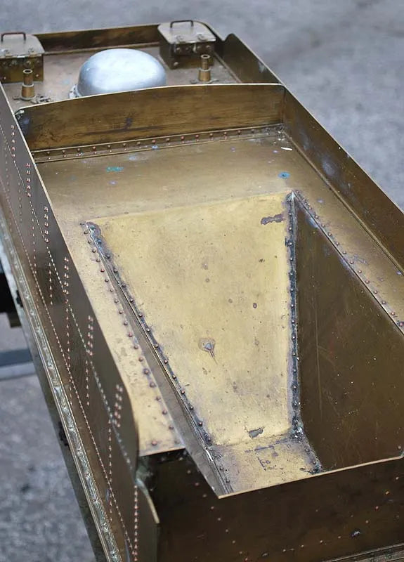 Part-built 5 inch gauge GWR King