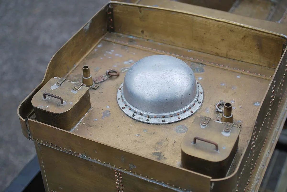 Part-built 5 inch gauge GWR King