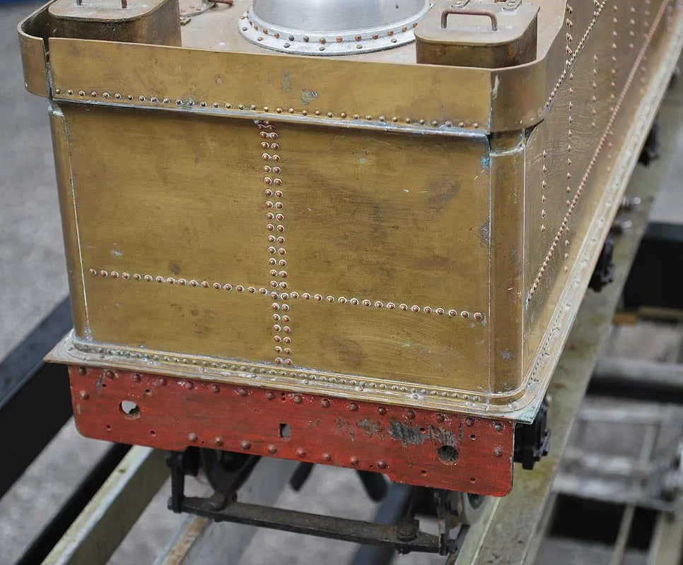 Part-built 5 inch gauge GWR King