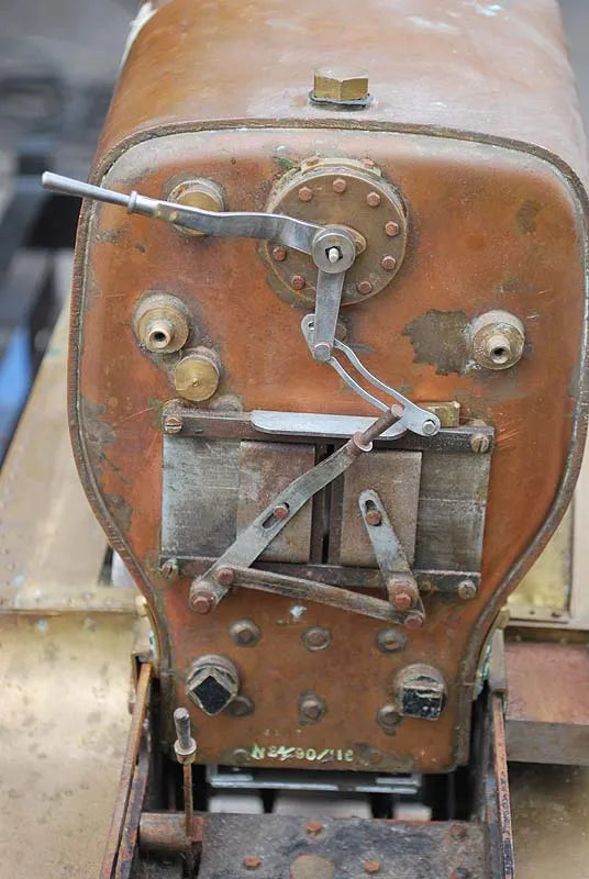 Part-built 5 inch gauge GWR King