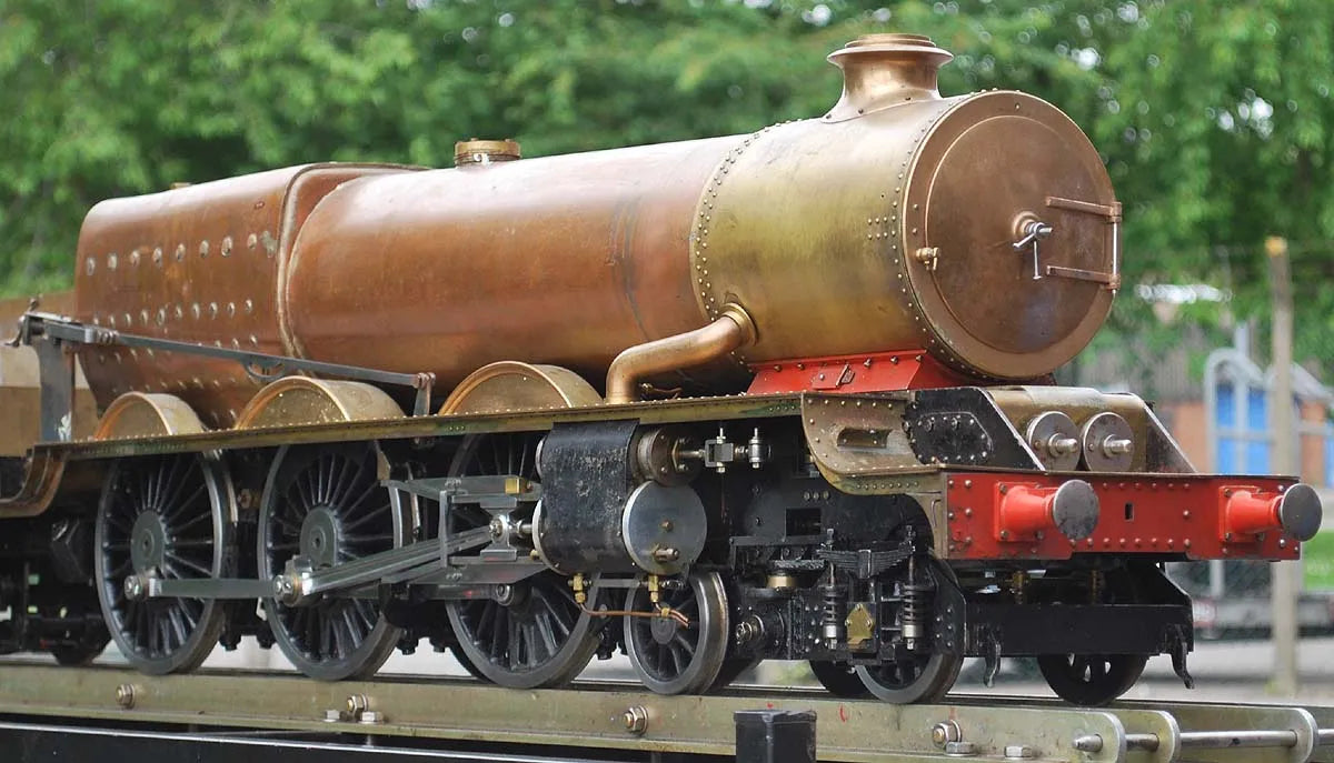Part-built 5 inch gauge GWR King