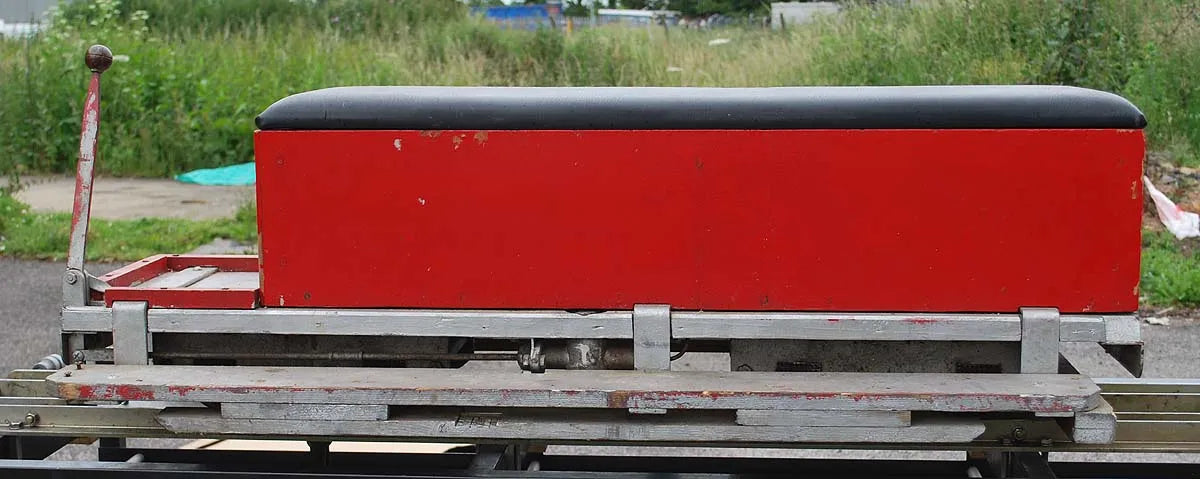 5 inch gauge ground level driving truck