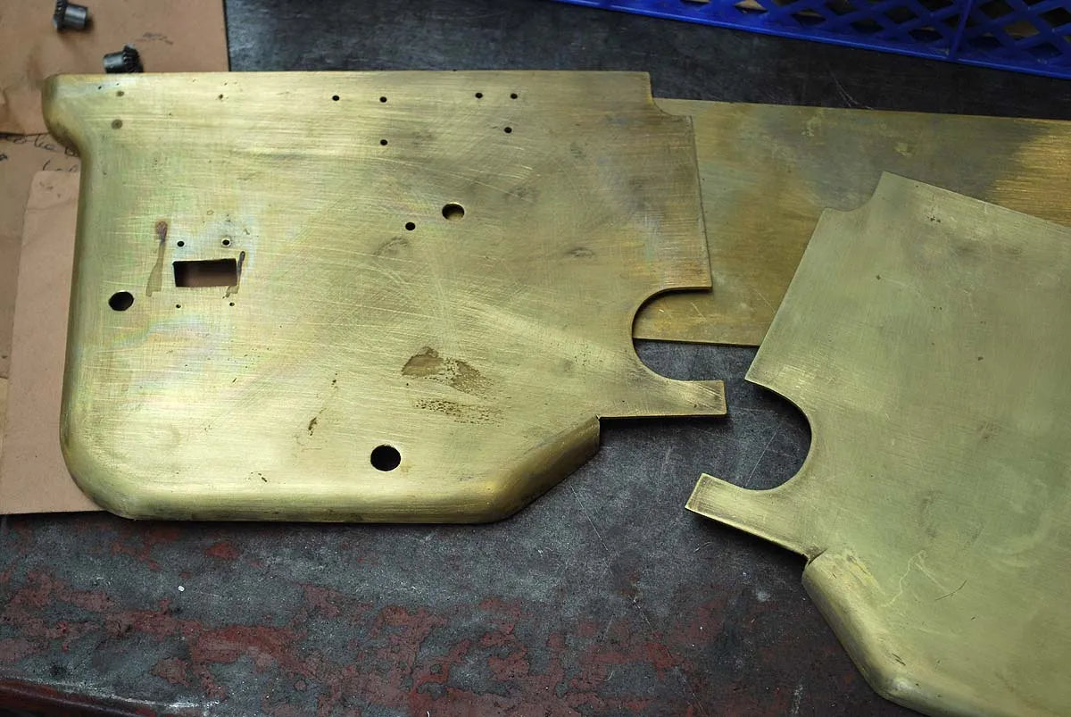 Part-built 1 1/2 inch scale Allchin