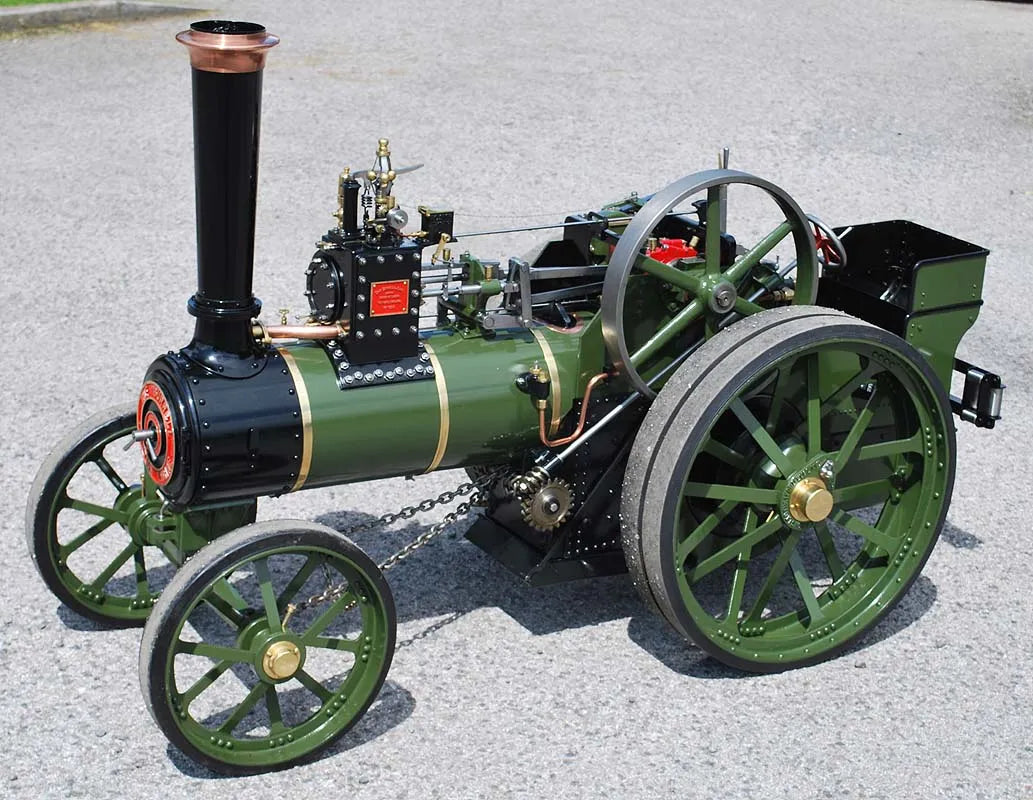 4 inch scale Burrell agricultural engine