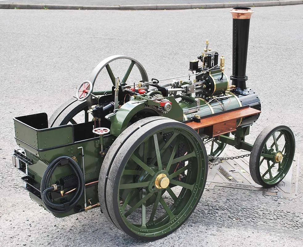 4 inch scale Burrell agricultural engine