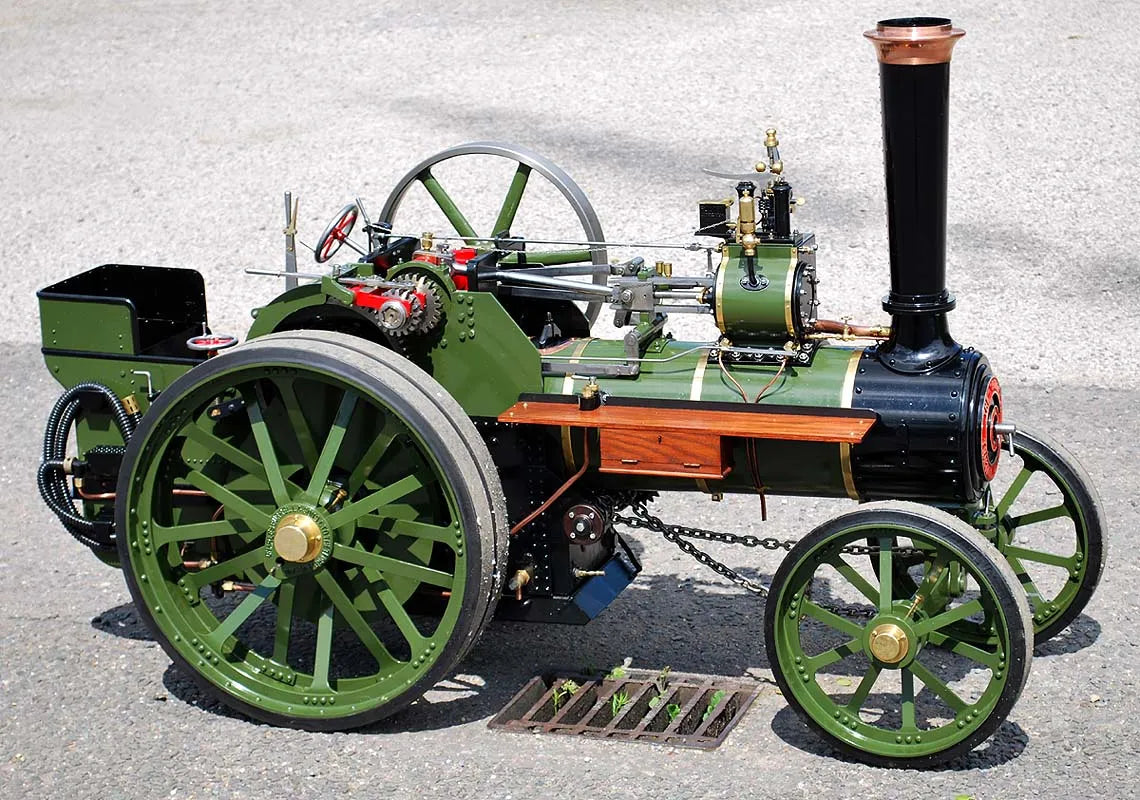 4 inch scale Burrell agricultural engine