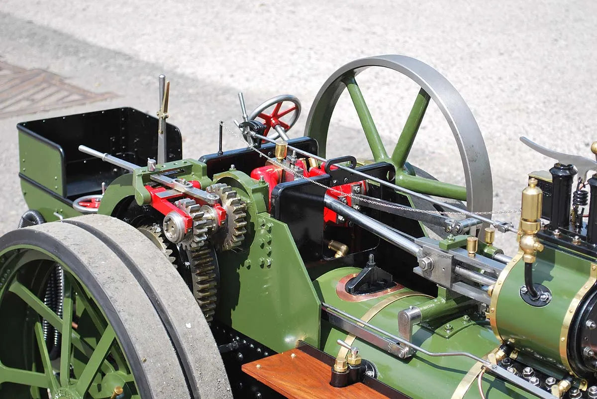 4 inch scale Burrell agricultural engine