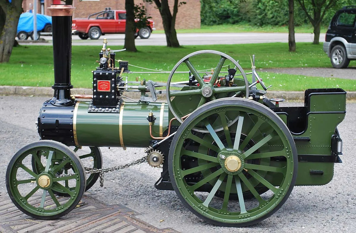 4 inch scale Burrell agricultural engine