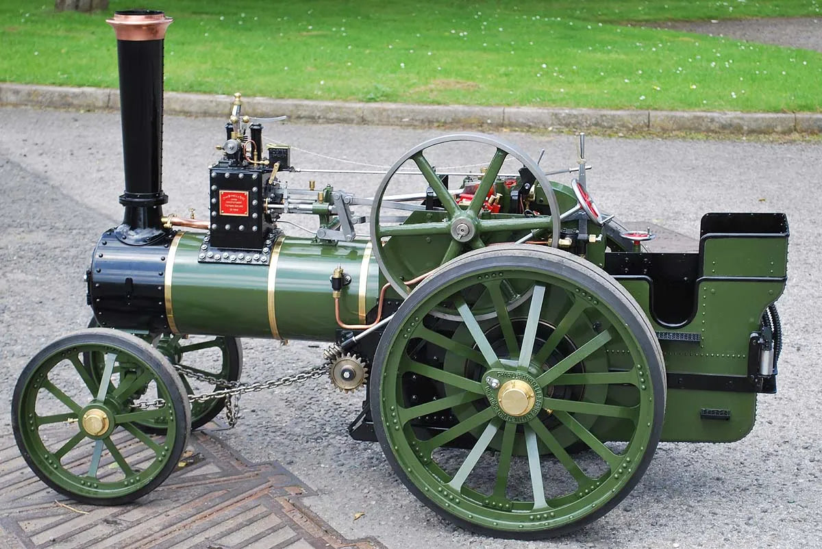 4 inch scale Burrell agricultural engine