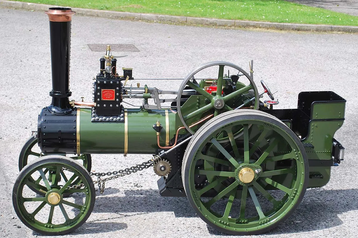 4 inch scale Burrell agricultural engine