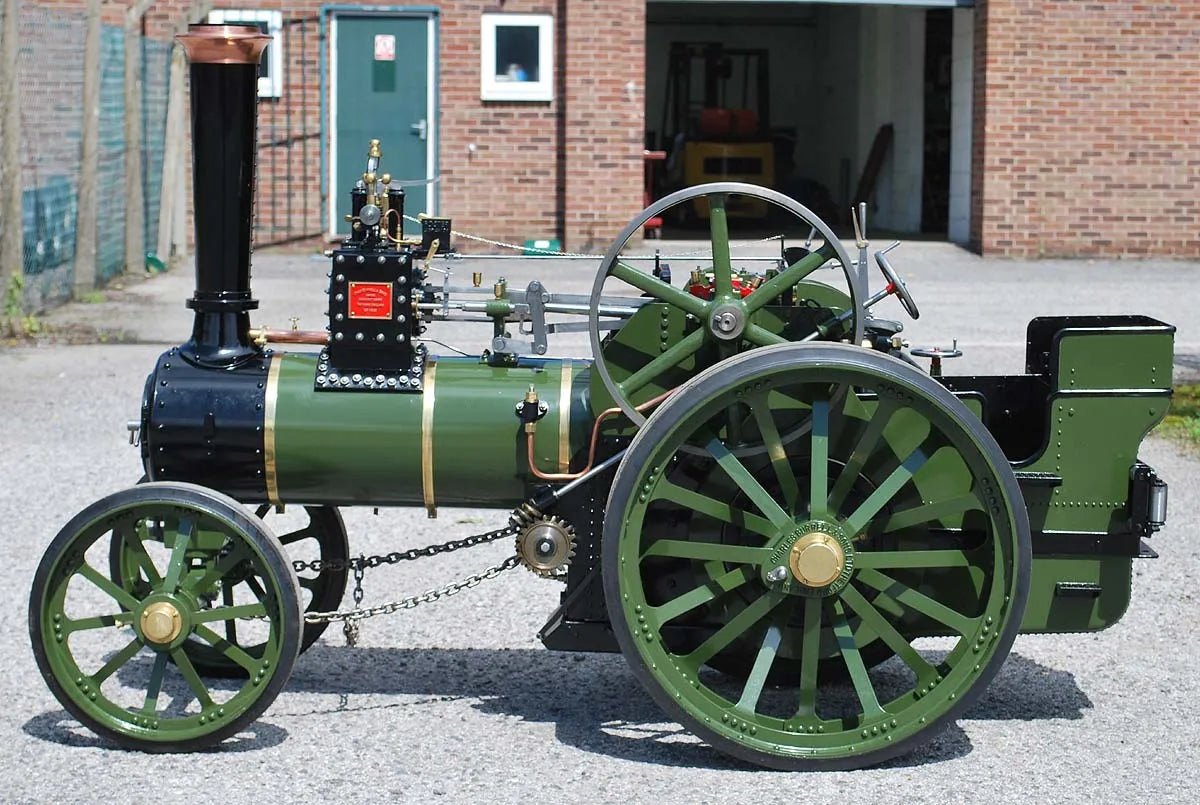 4 inch scale Burrell agricultural engine