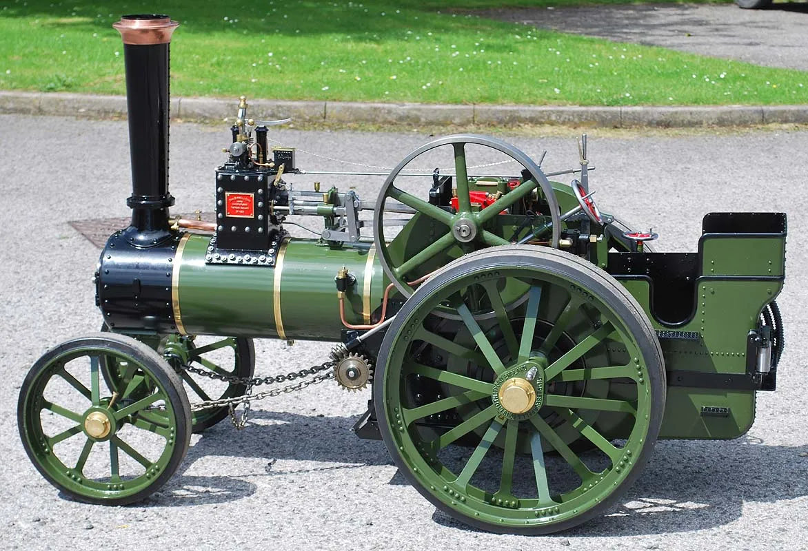 4 inch scale Burrell agricultural engine