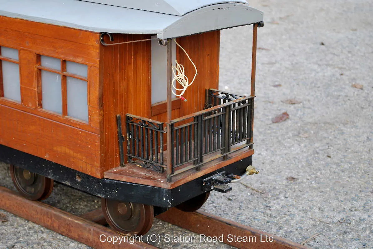 7 1/4 inch gauge caboose