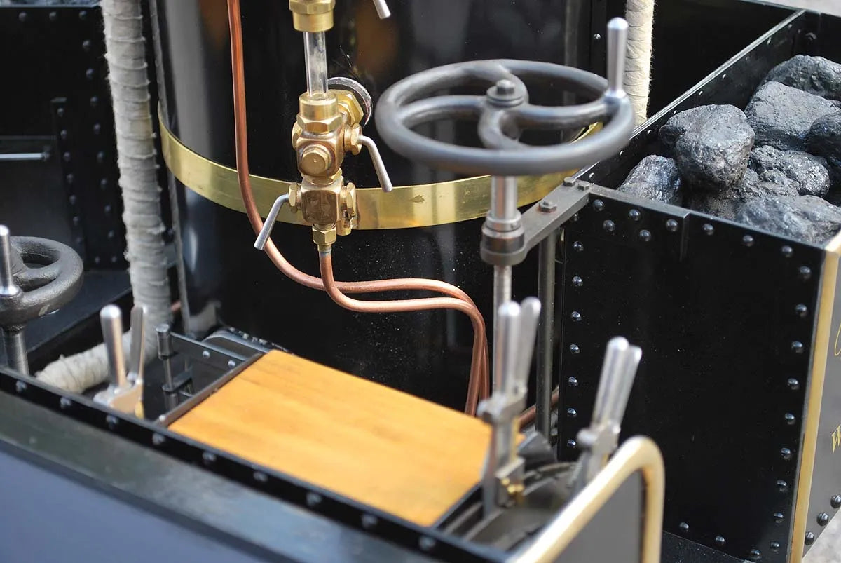 3 inch scale Savage steam wagon