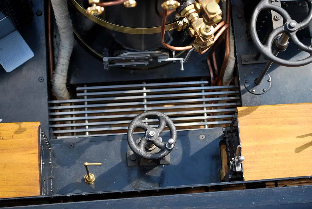 3 inch scale Savage steam wagon