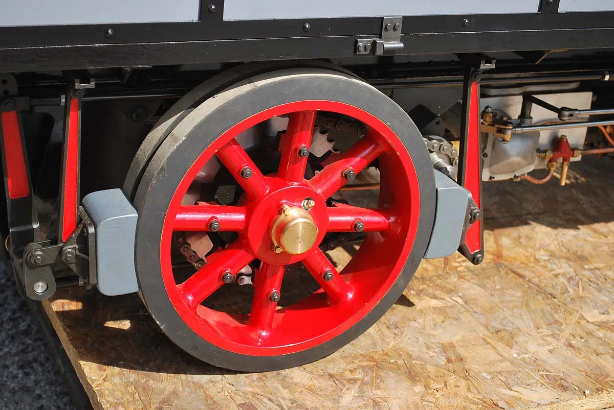 3 inch scale Savage steam wagon