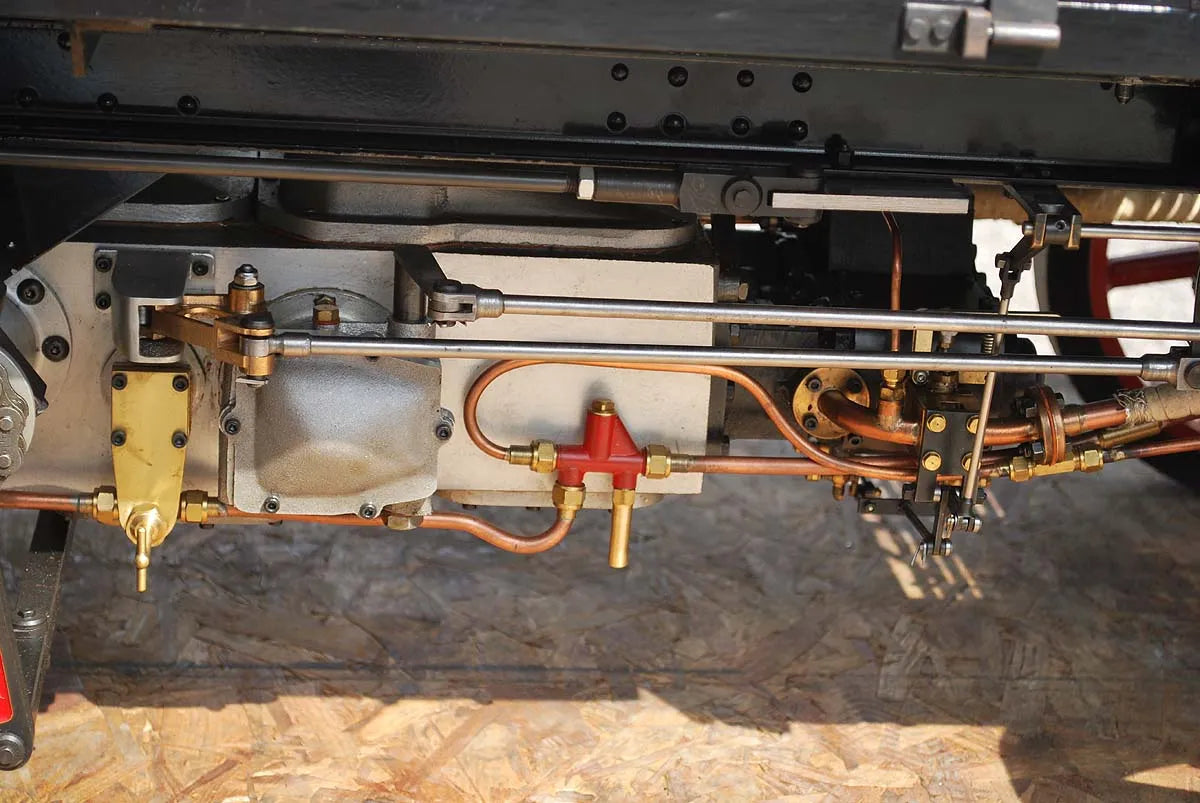 3 inch scale Savage steam wagon