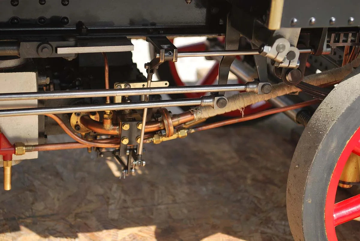 3 inch scale Savage steam wagon