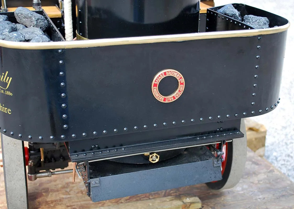 3 inch scale Savage steam wagon