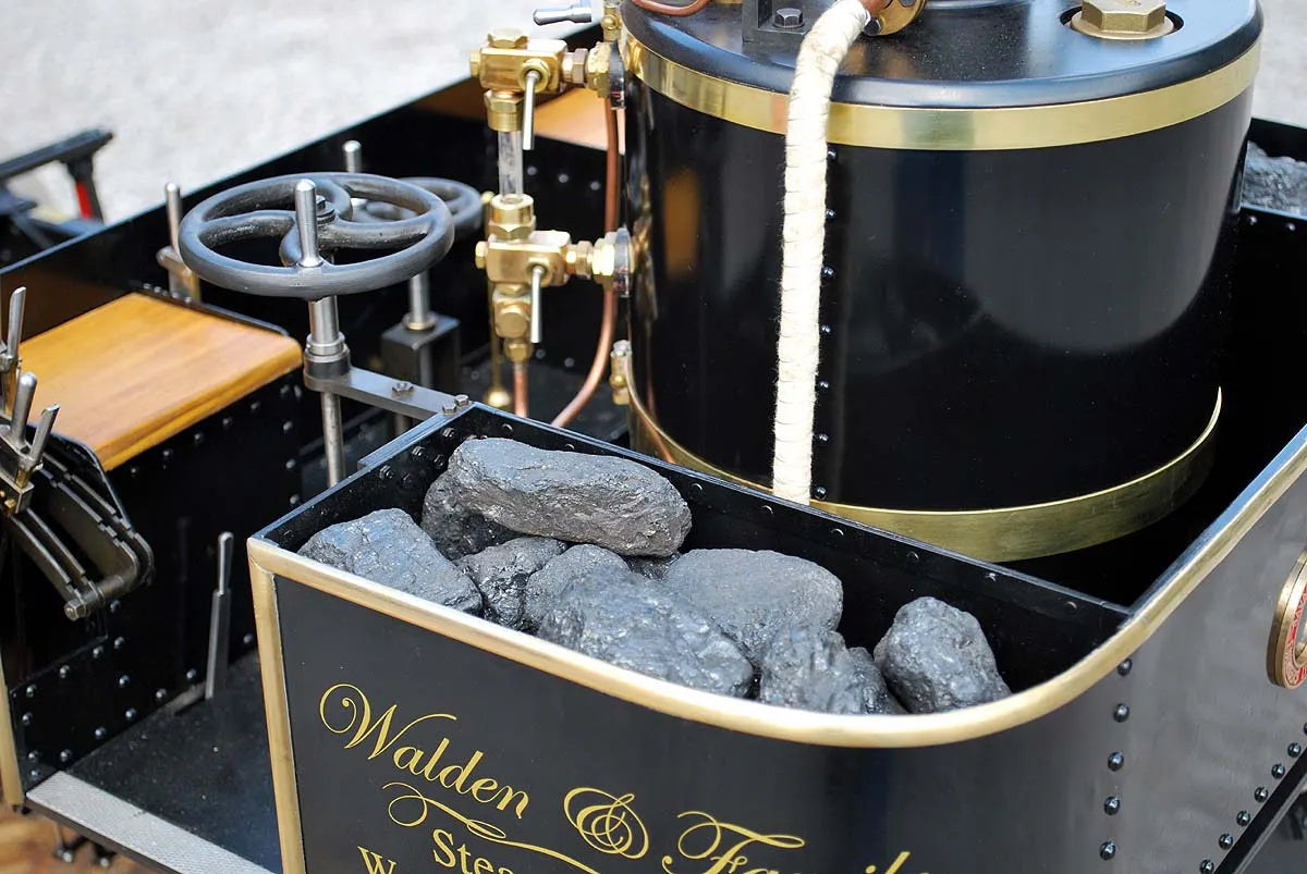 3 inch scale Savage steam wagon