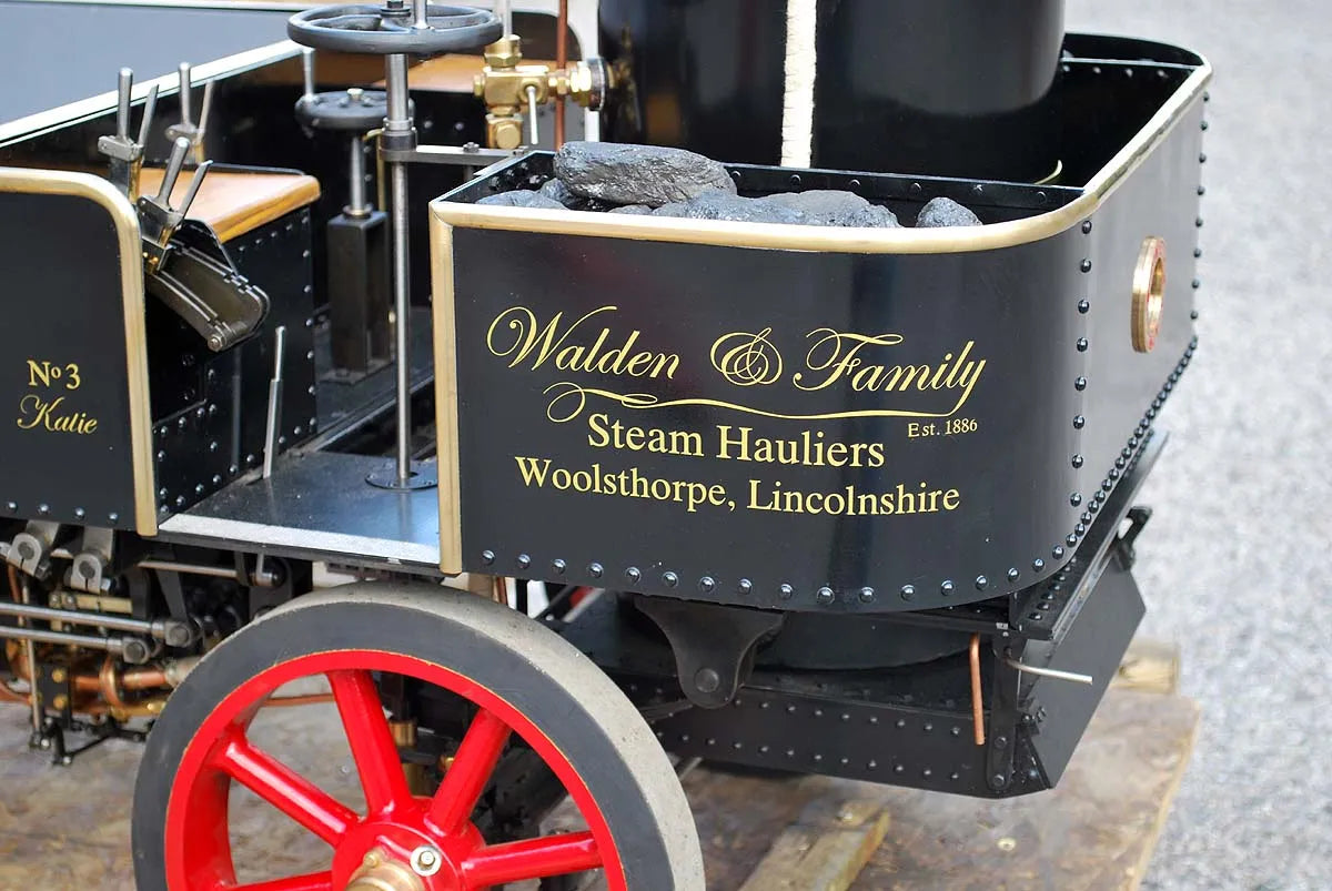 3 inch scale Savage steam wagon