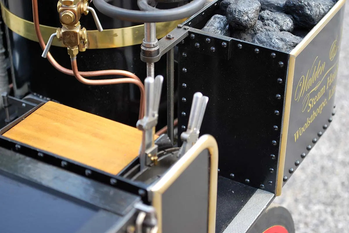 3 inch scale Savage steam wagon