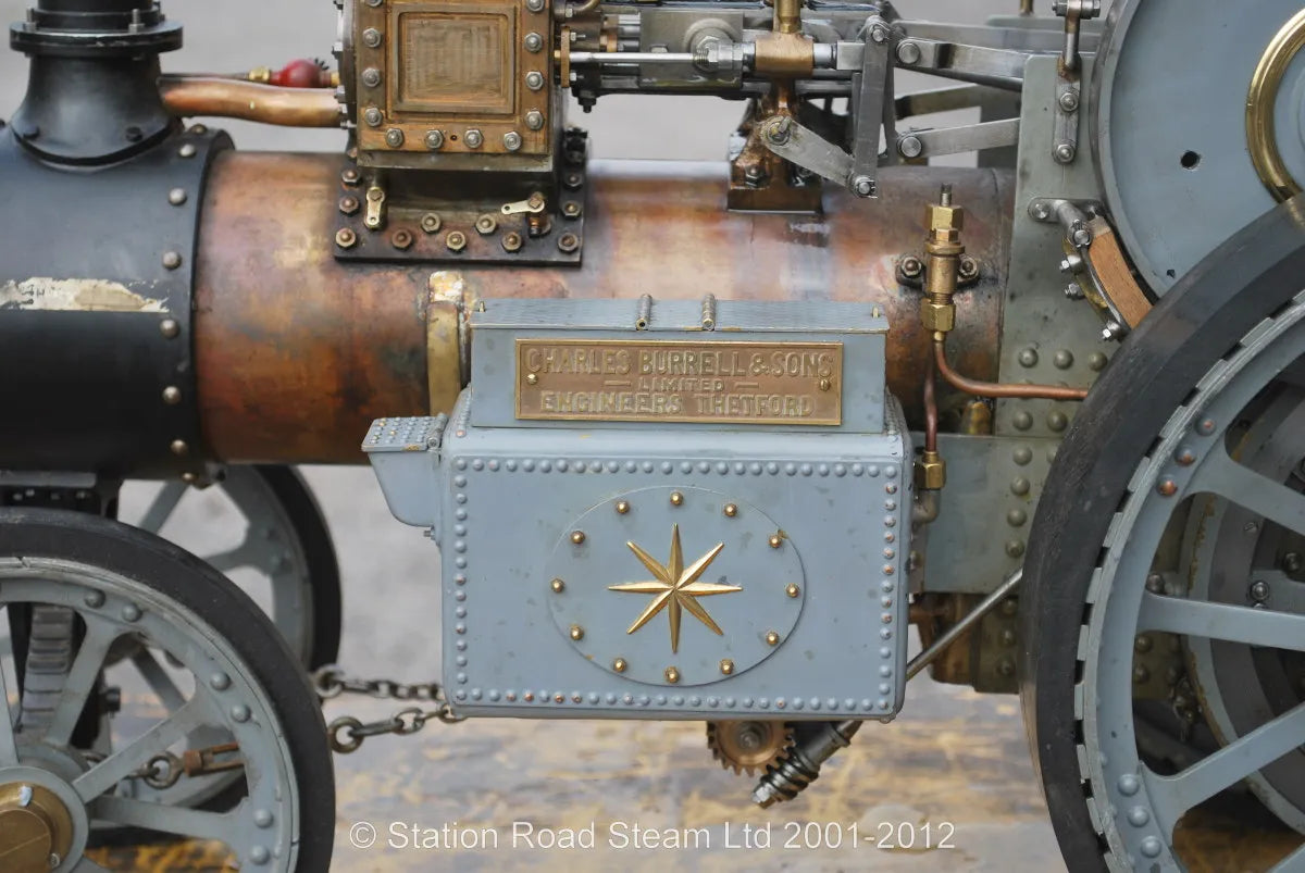 2 inch scale Burrell Gold Medal tractor