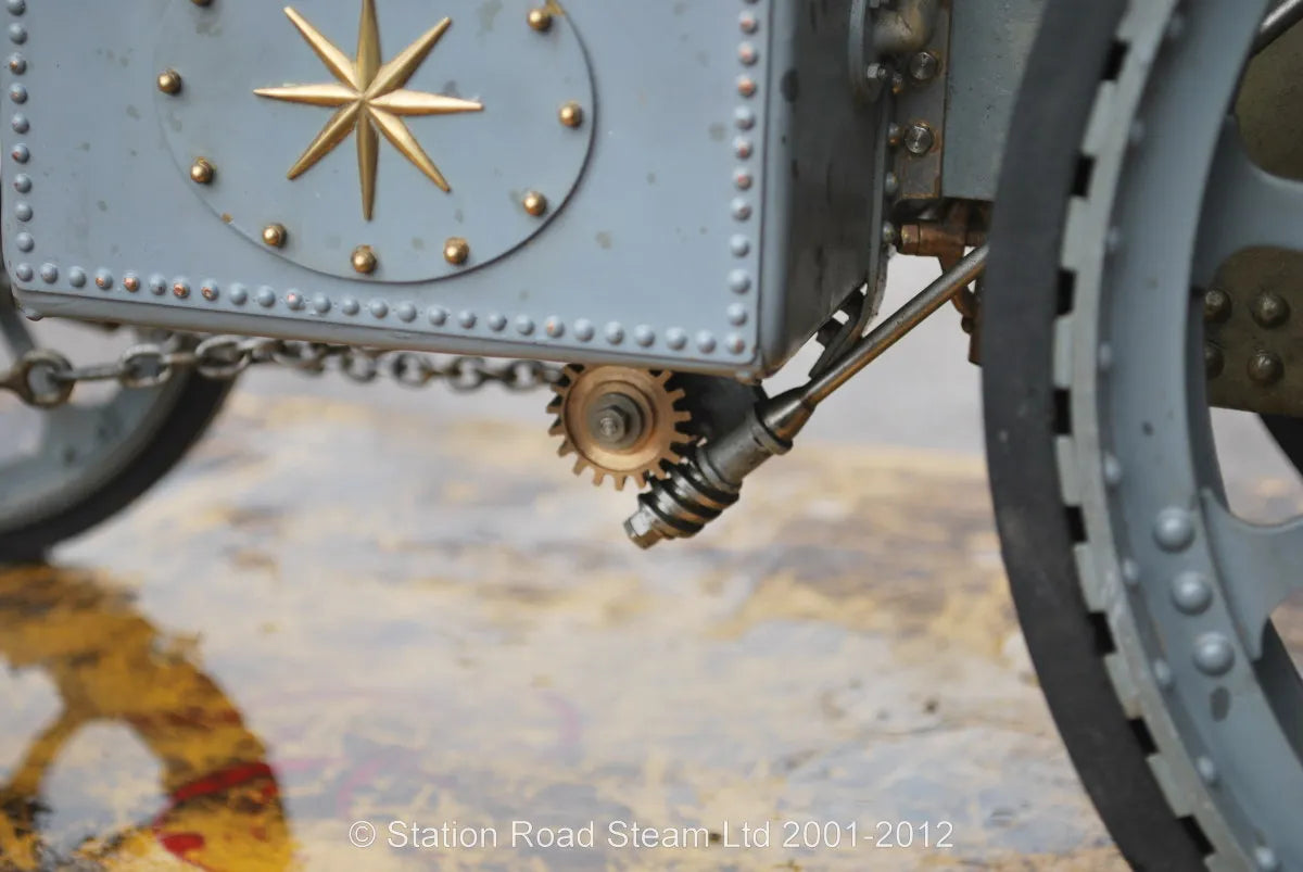 2 inch scale Burrell Gold Medal tractor